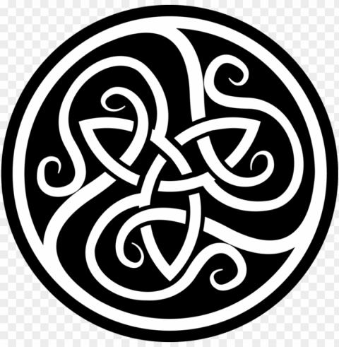 celtic circle tattoo Transparent Background Isolated PNG Figure