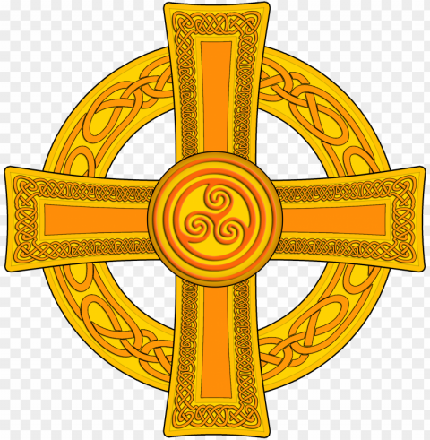 celtic cross Transparent PNG Isolated Object