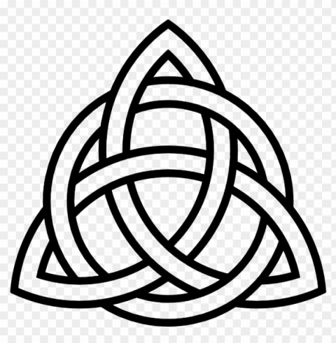 celtic knot simple tattoo Transparent Background Isolation in HighQuality PNG