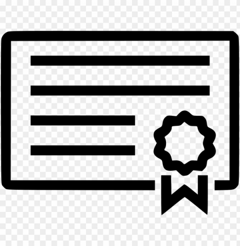 certificate free icon - icon Isolated Design on Clear Transparent PNG