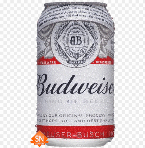 cerveja budweiser 350ml PNG no background free