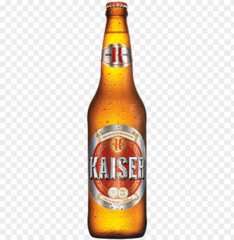 cerveja kaiser Transparent PNG Isolated Object with Detail