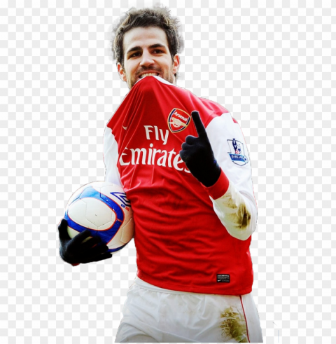 cesc fabregas - fabregas arsenal CleanCut Background Isolated PNG Graphic