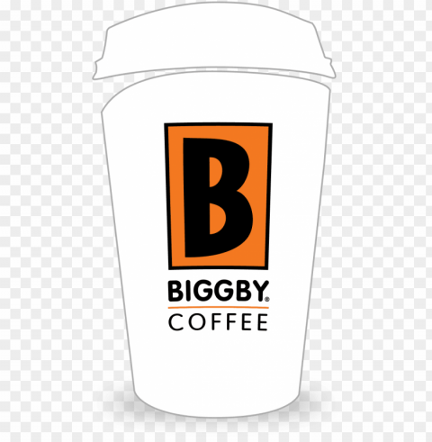 chai charger - biggby coffee cup logo PNG Graphic with Transparent Isolation