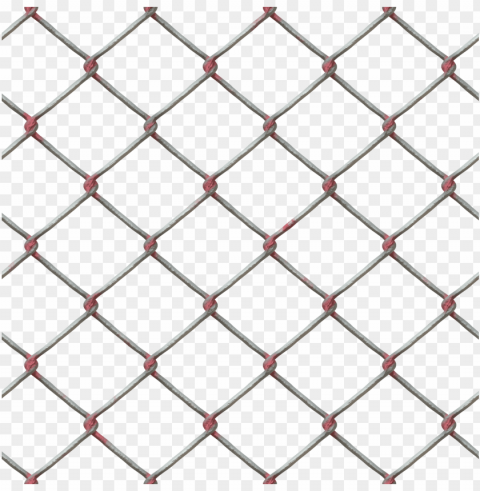 chain fence - chain link fence texture Transparent PNG image