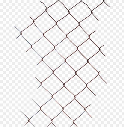chain link fence Isolated PNG Object with Clear Background