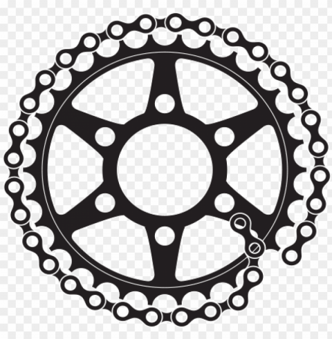 chains & sprockets - 22mm spline drive sprocket Clean Background Isolated PNG Graphic