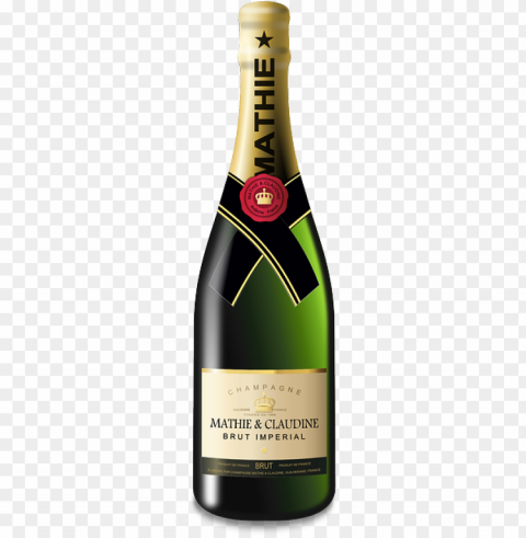 champagne food Isolated Design in Transparent Background PNG