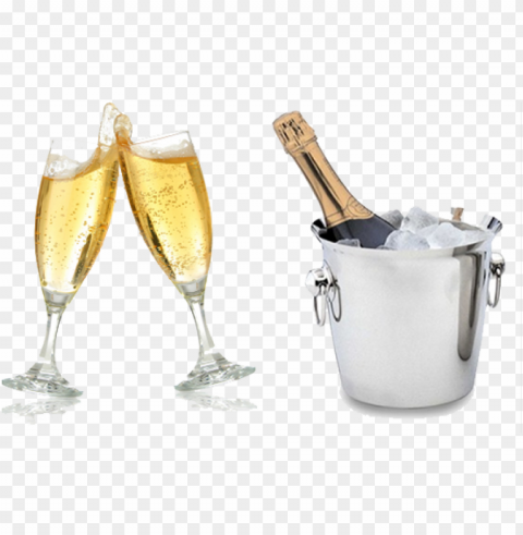 champagne food image Isolated Artwork in HighResolution PNG