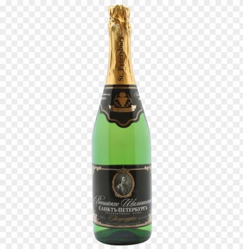 champagne food Isolated Design on Clear Transparent PNG