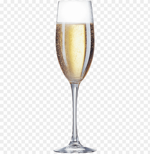 champagne with fine bubbles - champagne flute cabernet glass - 8 oz PNG Image with Transparent Cutout