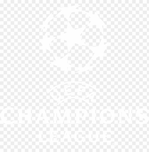 champions league logo - uefa champions league logo white PNG files with transparent canvas collection