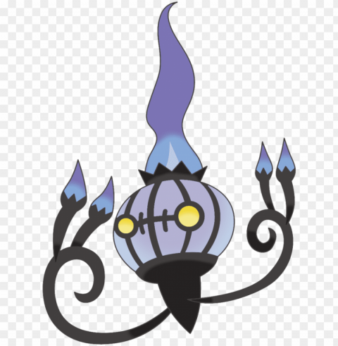 chandelure by draken leader-d5eyh8i - chandelure pokemon in transparent background PNG images with no fees