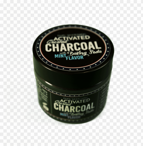 charcoal teeth whitening powder mint flavor PNG images without restrictions