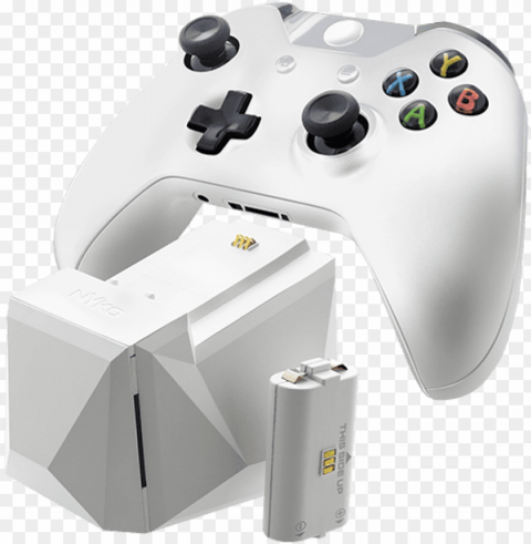 charge block solo for xbox one - nyko charge block solo white - xbox one PNG transparent designs for projects