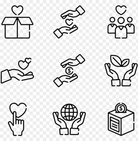 charity 50 icons view 13 packs - drone line ico Clear PNG