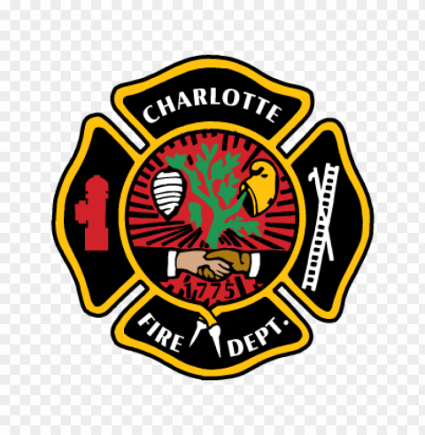 charlotte fire department logo vector free PNG images no background