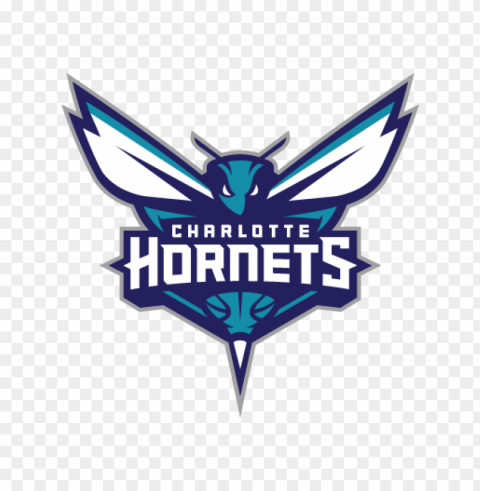 charlotte hornets logo vector Free PNG download no background