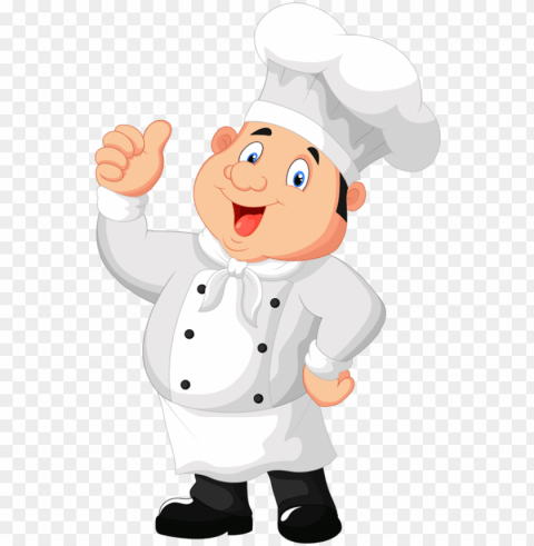 charola chef svg transparent - chef clipart Isolated Character with Clear Background PNG