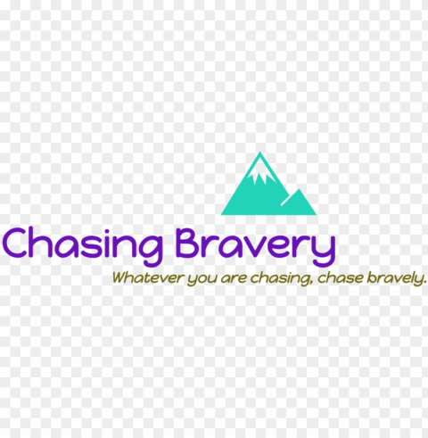 Chasing Bravery-logo Transparent Background Isolated PNG Illustration