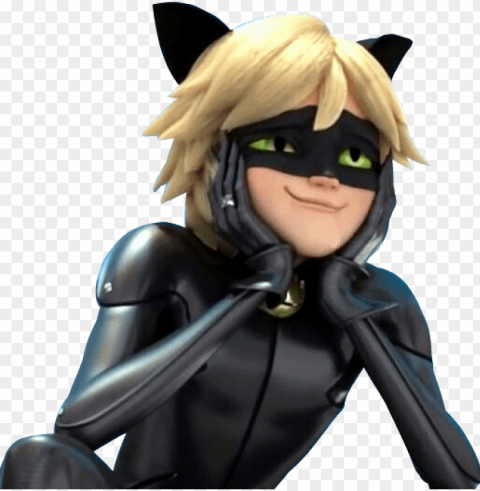 Chatnoir Catnoir Miraculous Ladybug Adrien Cute - Miraculous Tales Of Ladybug  Cat Noir High-quality PNG Images With Transparency
