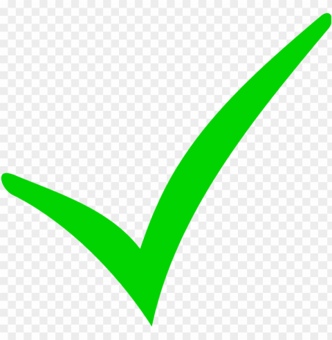 check mark Isolated Object in Transparent PNG Format