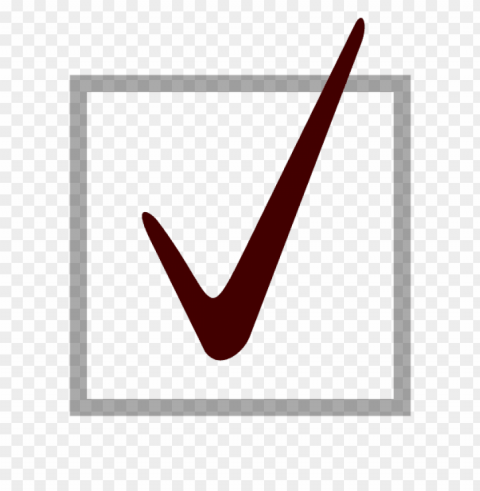 check mark Isolated PNG Item in HighResolution