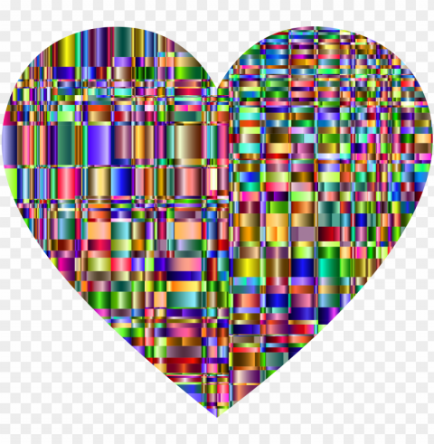 checkered chromatic heart icons - icon PNG images with alpha transparency selection