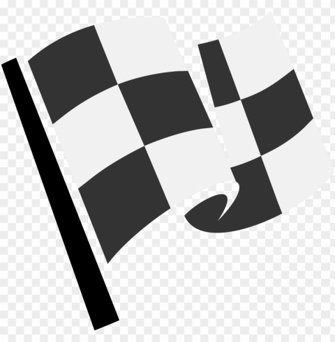 checkered flag - checkered flag clipart Transparent PNG Object Isolation