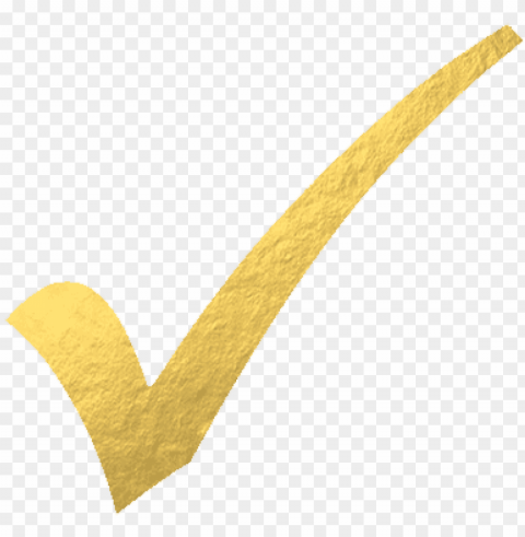 checkmark - gold check mark PNG Image with Clear Isolation