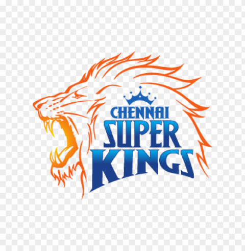 chennai super kings vector logo Transparent Background Isolation in PNG Format