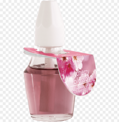 cherry blossoms fragrance oil Transparent PNG Isolated Artwork