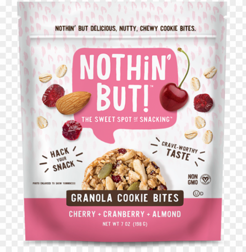cherry cranberry almond - nothin but granola cookies PNG images with alpha transparency diverse set