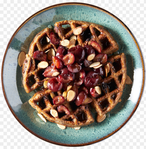 cherry waffle plate - waffle PNG images for websites PNG transparent with Clear Background ID 7c5510d3