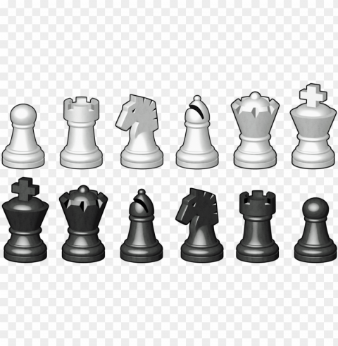 chess board pieces Isolated Character on HighResolution PNG