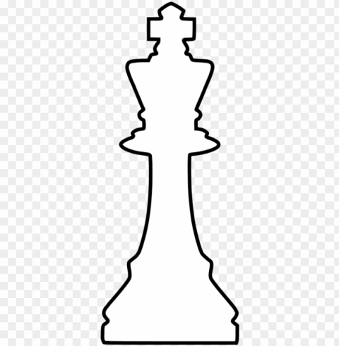 chess piece queen king staunton chess set - white king chess piece Transparent PNG Isolated Illustration