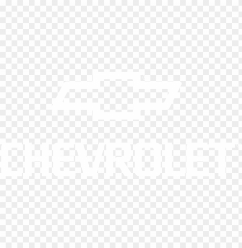 chevrolet - chevrolet white logo Transparent PNG Illustration with Isolation