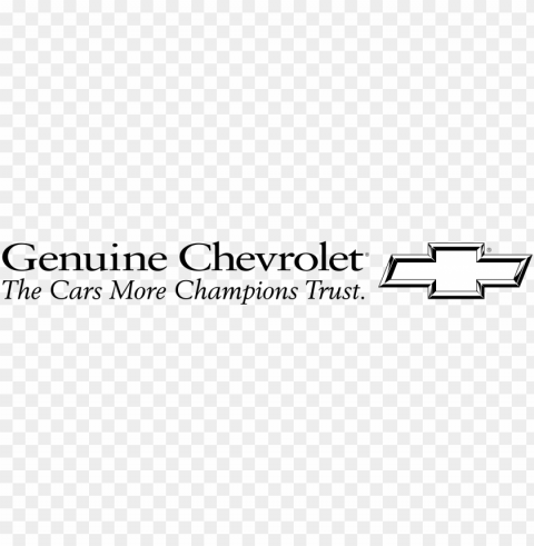 chevrolet genuine logo - chevrolet Transparent PNG download