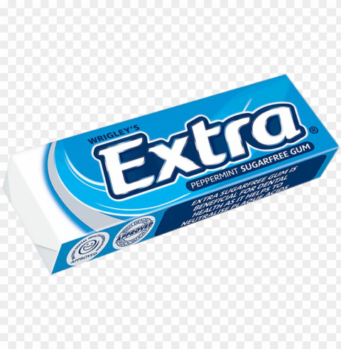 chewing gum extra peppermint Transparent art PNG