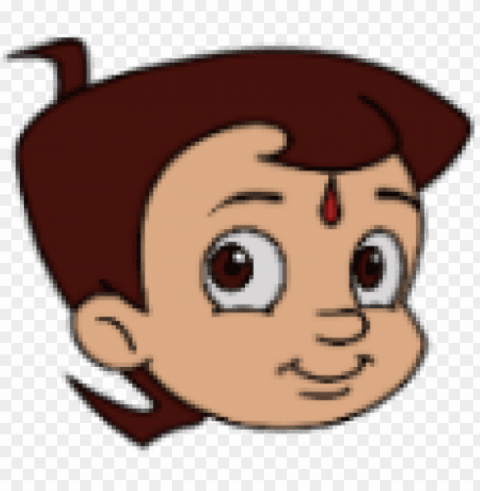 chhota bheem - chota bheem face PNG Image with Isolated Icon