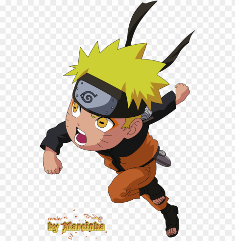 chibi naruto uzumaki sennin by marcinha20 - naruto chibi Transparent PNG images free download