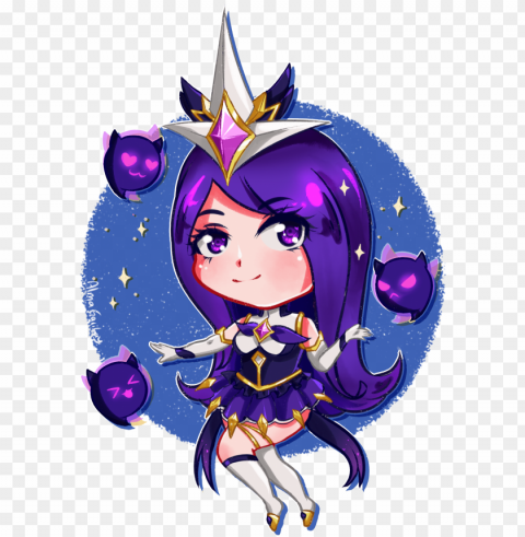 chibi star guardian syndra by almagkrueger hd wallpaper - league of legends PNG files with no backdrop wide compilation