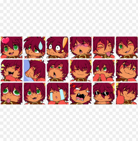 Chibity Emotes For Twitchdiscordtelegram - Cartoo PNG Images Alpha Transparency