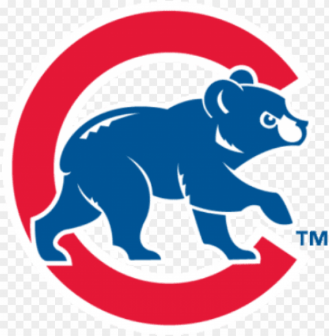 chicago cub logo clipart - cubs logo bear PNG Image with Clear Isolation