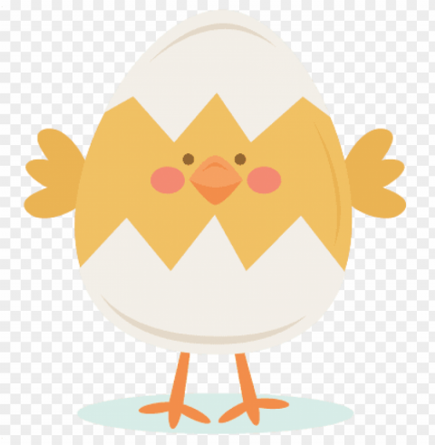 chick in egg svg scrapbook cut file cute clipart files - chick in egg cute Isolated Icon in HighQuality Transparent PNG