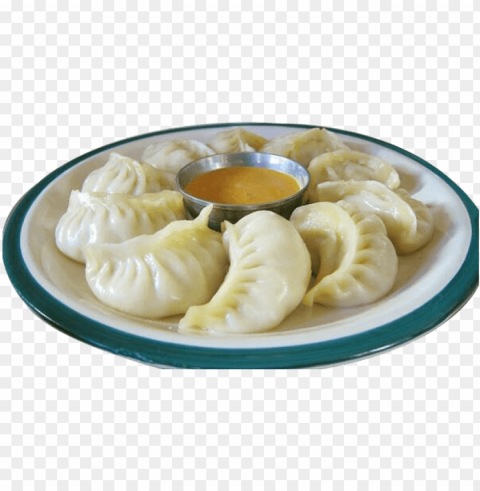chicken and veg momos - mo mo in Isolated Character on Transparent PNG