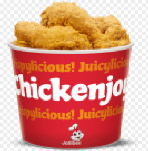 chicken bucket by jollibee - jollibee bucket meal 2015 Isolated Element with Transparent PNG Background