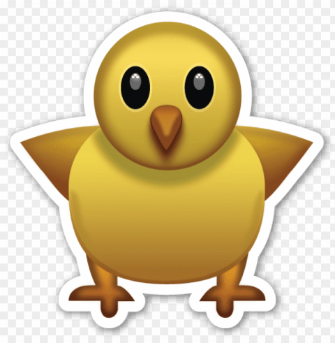 chicken emoji PNG images for merchandise