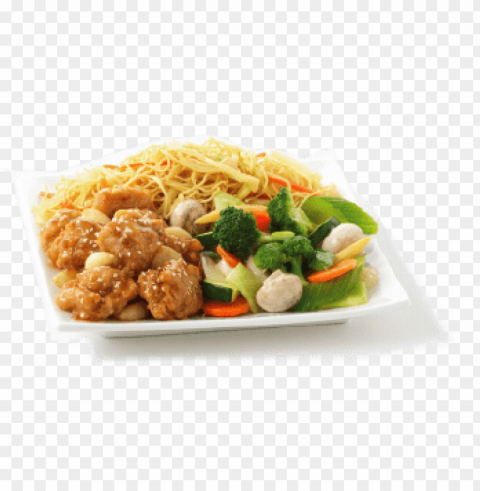 chicken fried rice plate PNG Graphic with Clear Background Isolation