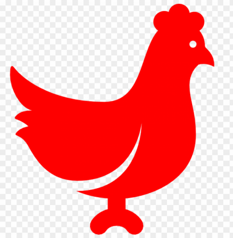 chicken graphic PNG for digital art